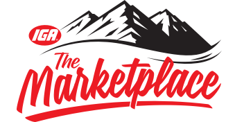 A theme logo of The IGA Marketplace